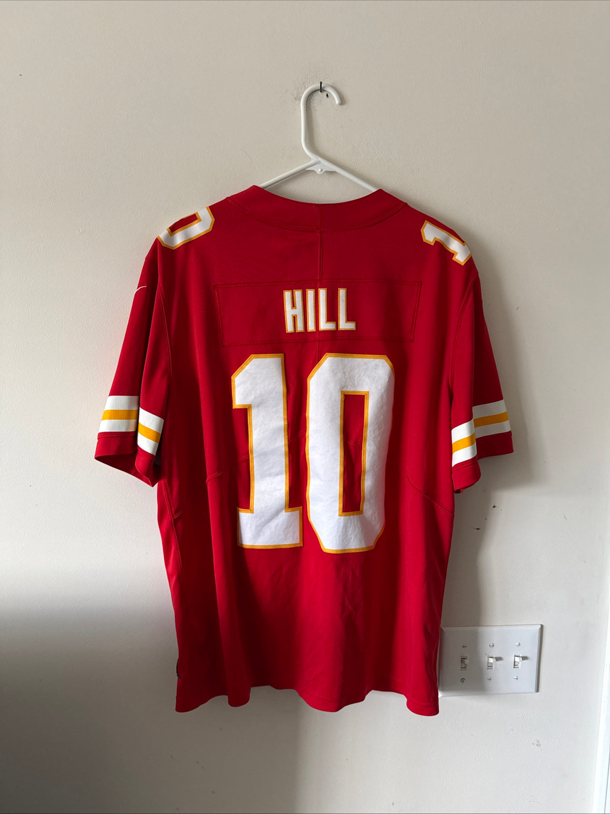 Men’s Nike Tyreek Hill #10 Kansas City Chiefs Vapor Lmtd NFL Jersey Sz XL - RARE
