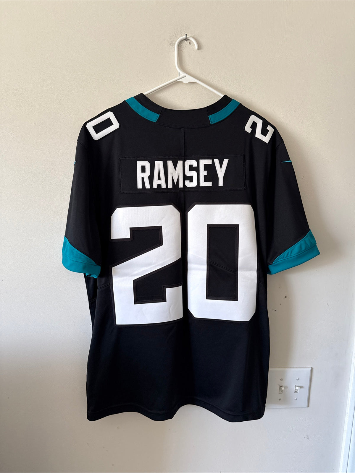 Men's Nike Jalen Ramsey #20 Jacksonville Jaguars NFL 100 Vapor Lmtd Jersey Sz XL