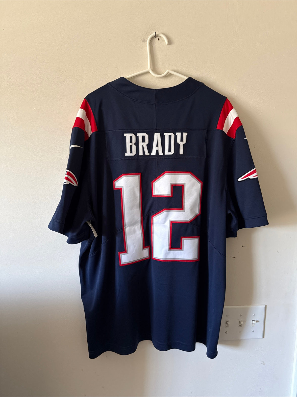 Men’s Nike Tom Brady #12 New England Patriots Vapor Lmtd NFL Jersey Sz 2XL RARE