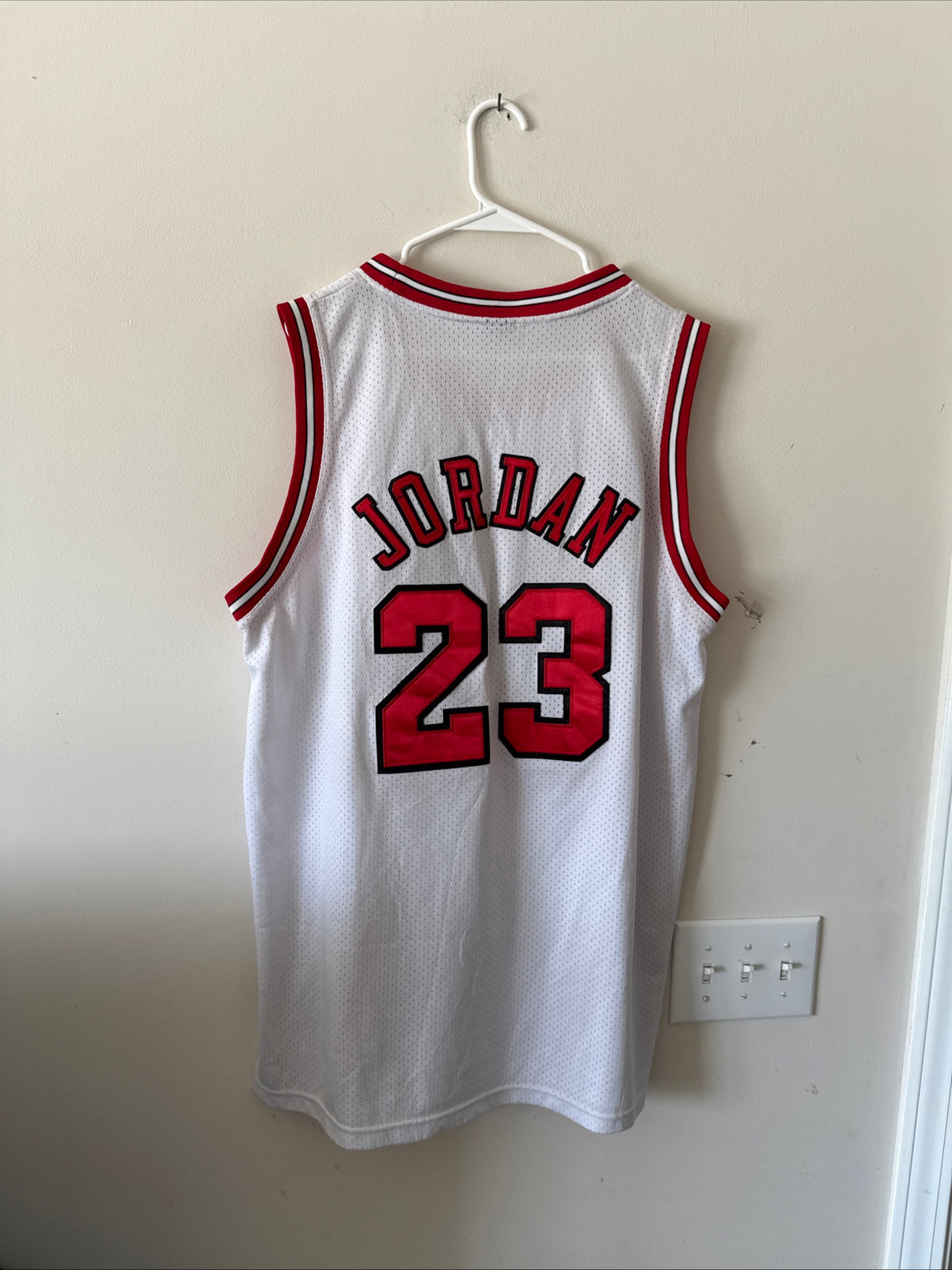 Men’s Nike Michael Jordan #23 97-98 Bulls NBA Finals Authentic Jersey Sz 50 RARE