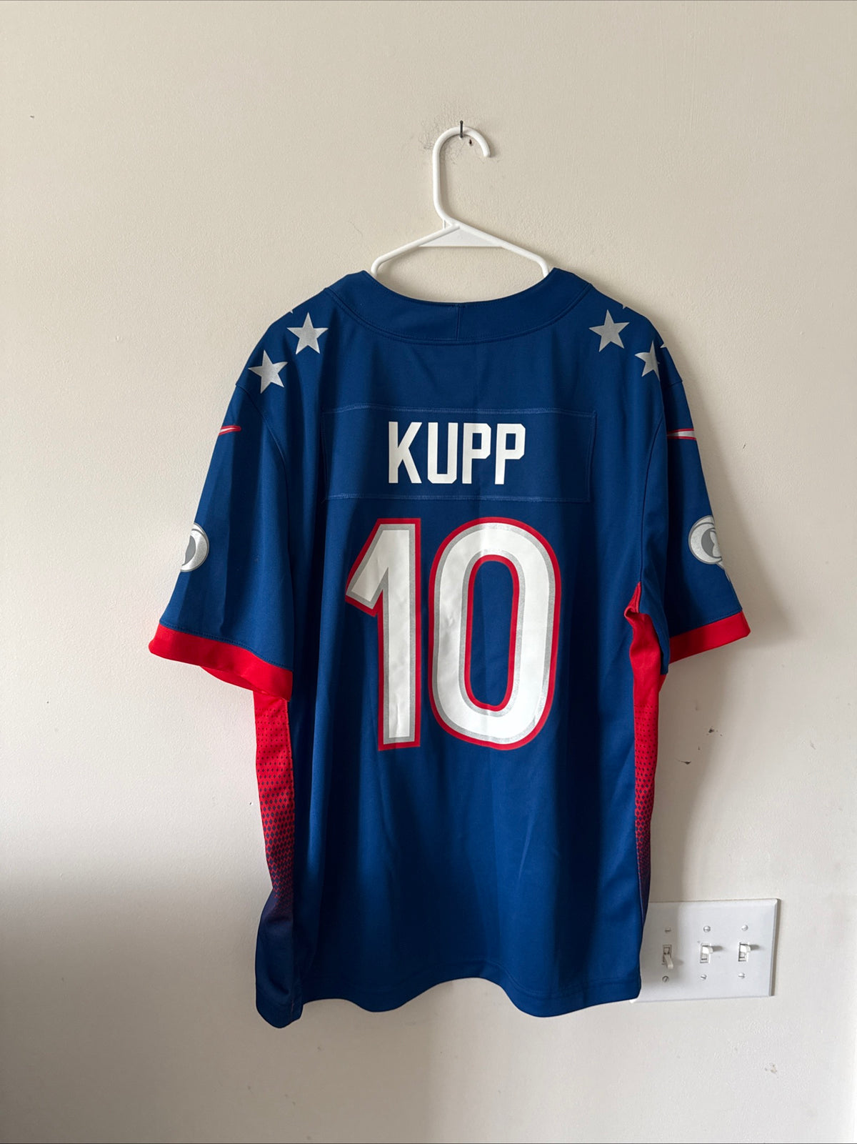 Men’s Nike Cooper Kupp #10 LA Rams 2022 Pro Bowl Lmtd NFL Jersey Sz L - RARE
