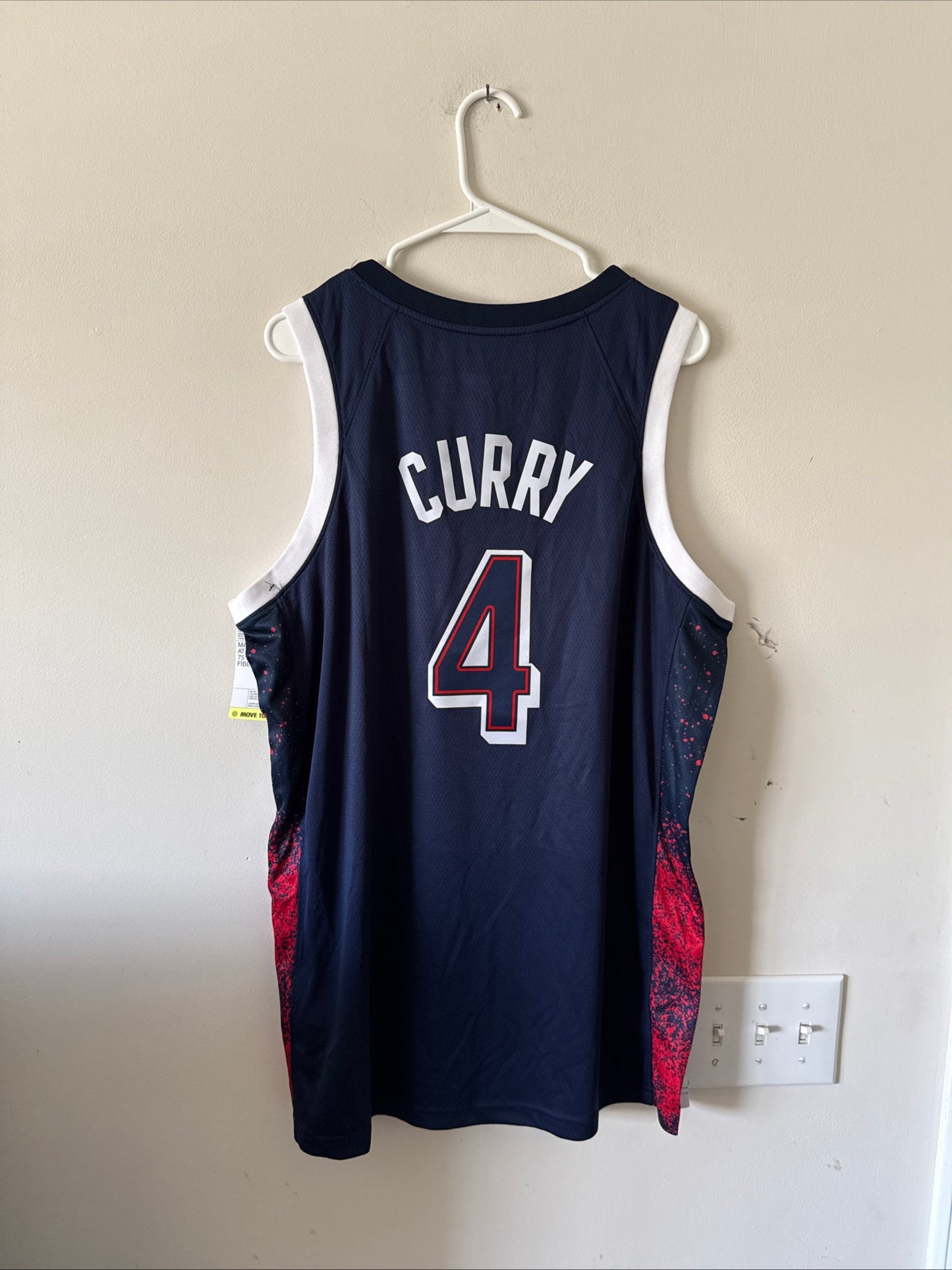 Men’s Nike Stephen Curry #4 Team USA 2024 Paris Olympics Jersey Sz 44 - NWT RARE