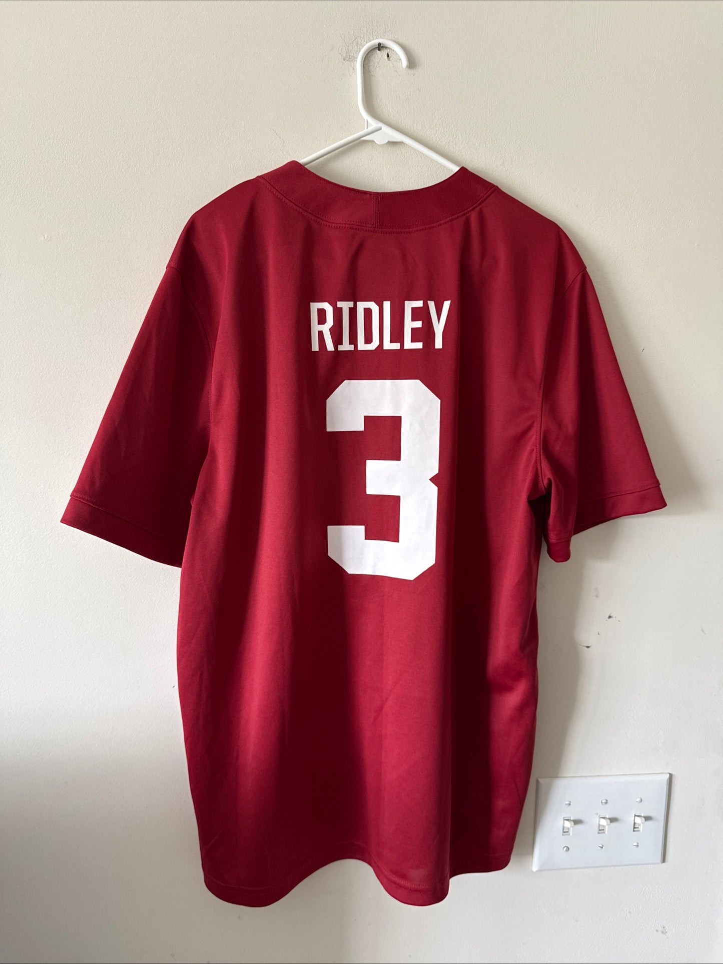 Men's Nike Calvin Ridley #3 Alabama Crimson Tide Game NCAA Jersey Sz L - RARE