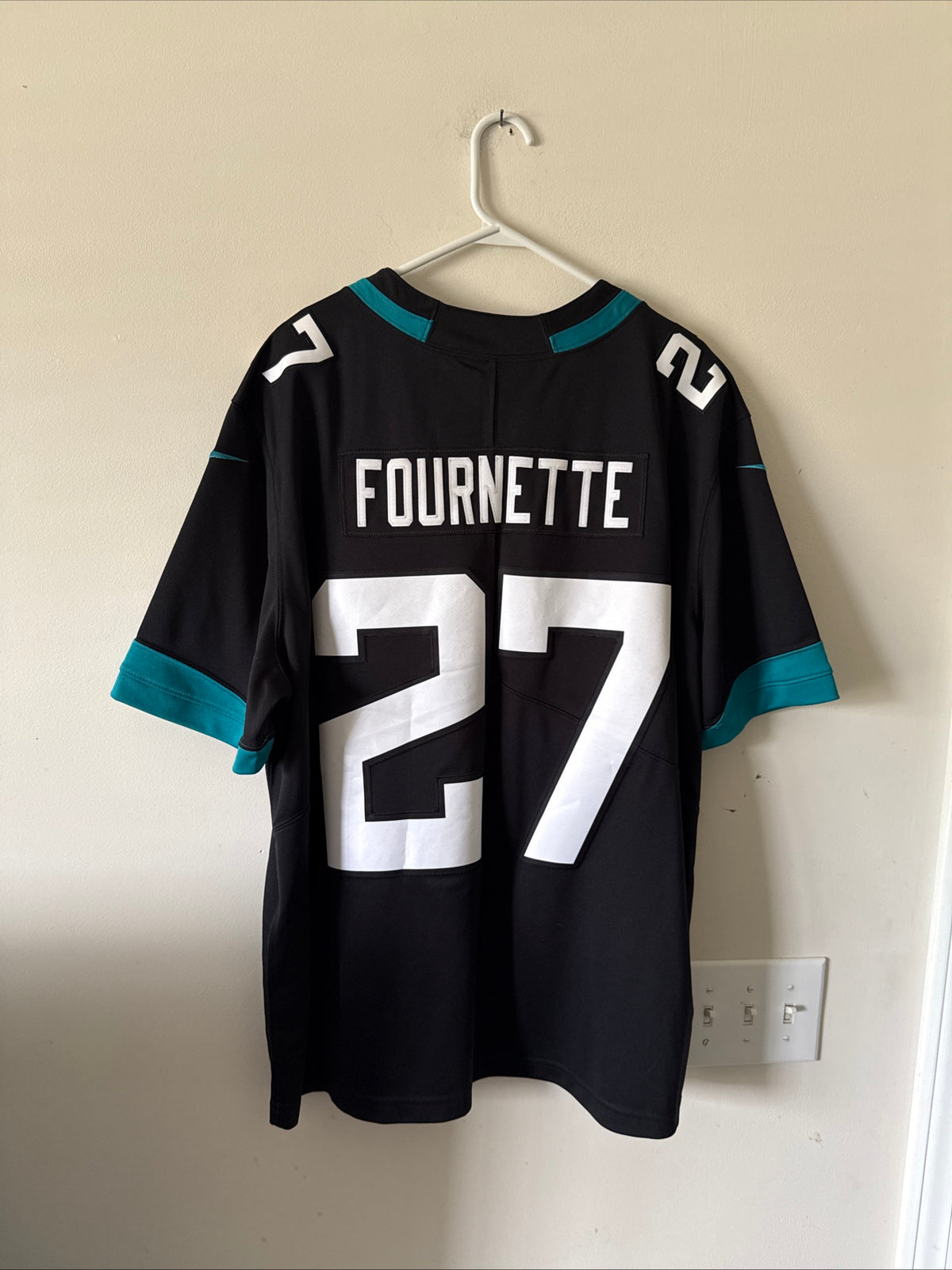 MEN’S NIKE LEONARD FOURNETTE #27 JACKSONVILLE JAGUARS VAPOR LMTD JERSEY SZ 2XL