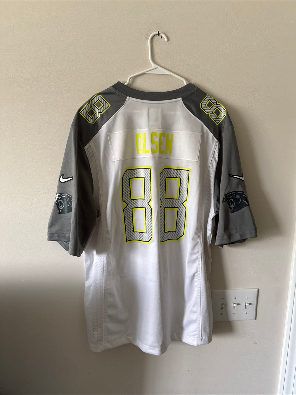 Men’s Nike Greg Olsen #88 Carolina Panthers 2015 Pro Bowl Jersey Sz XL - RARE