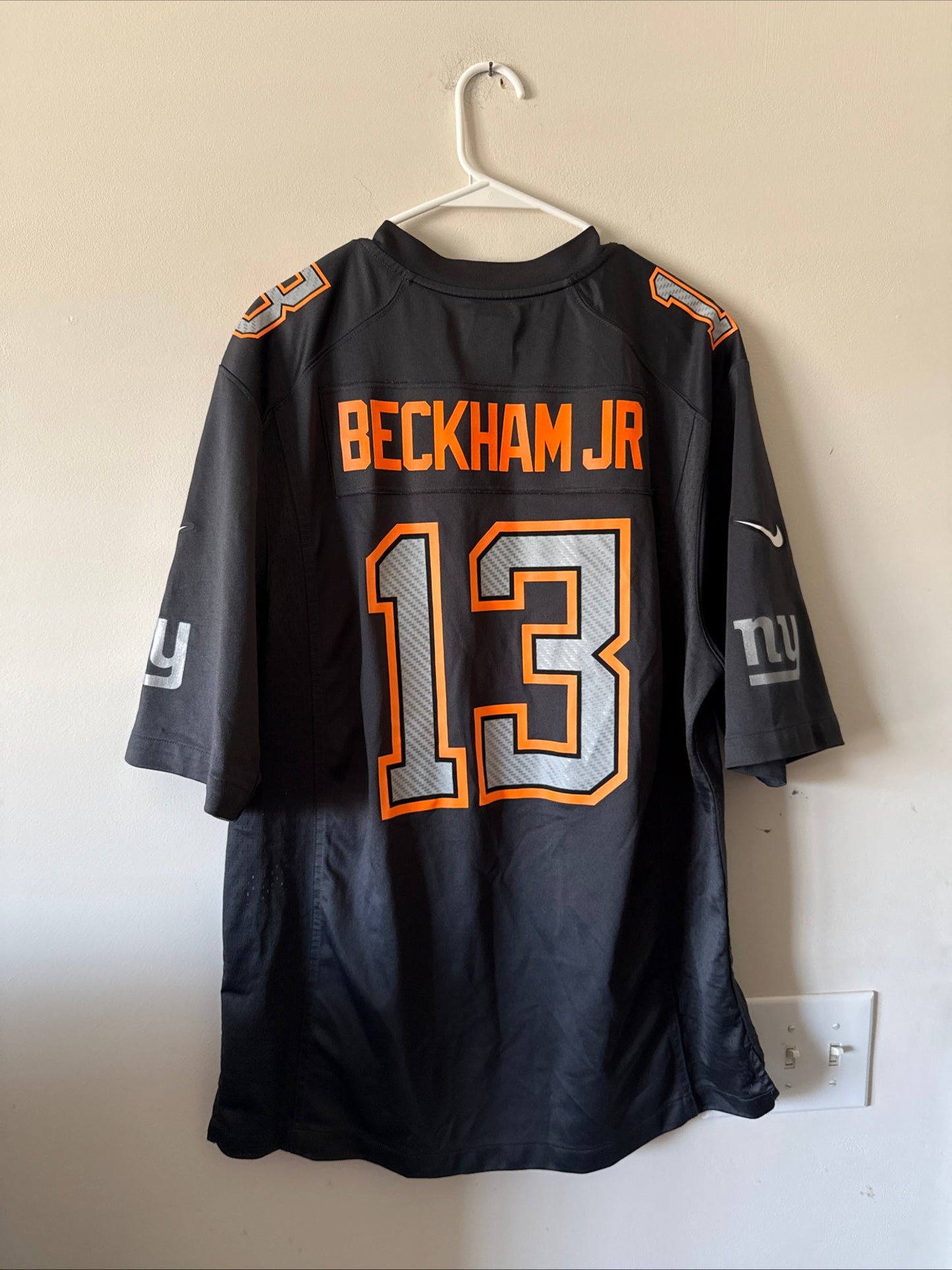 Men’s Nike Odell Beckham Jr #13 NY Giants 2015 Pro Bowl Limited Jersey Sz L RARE