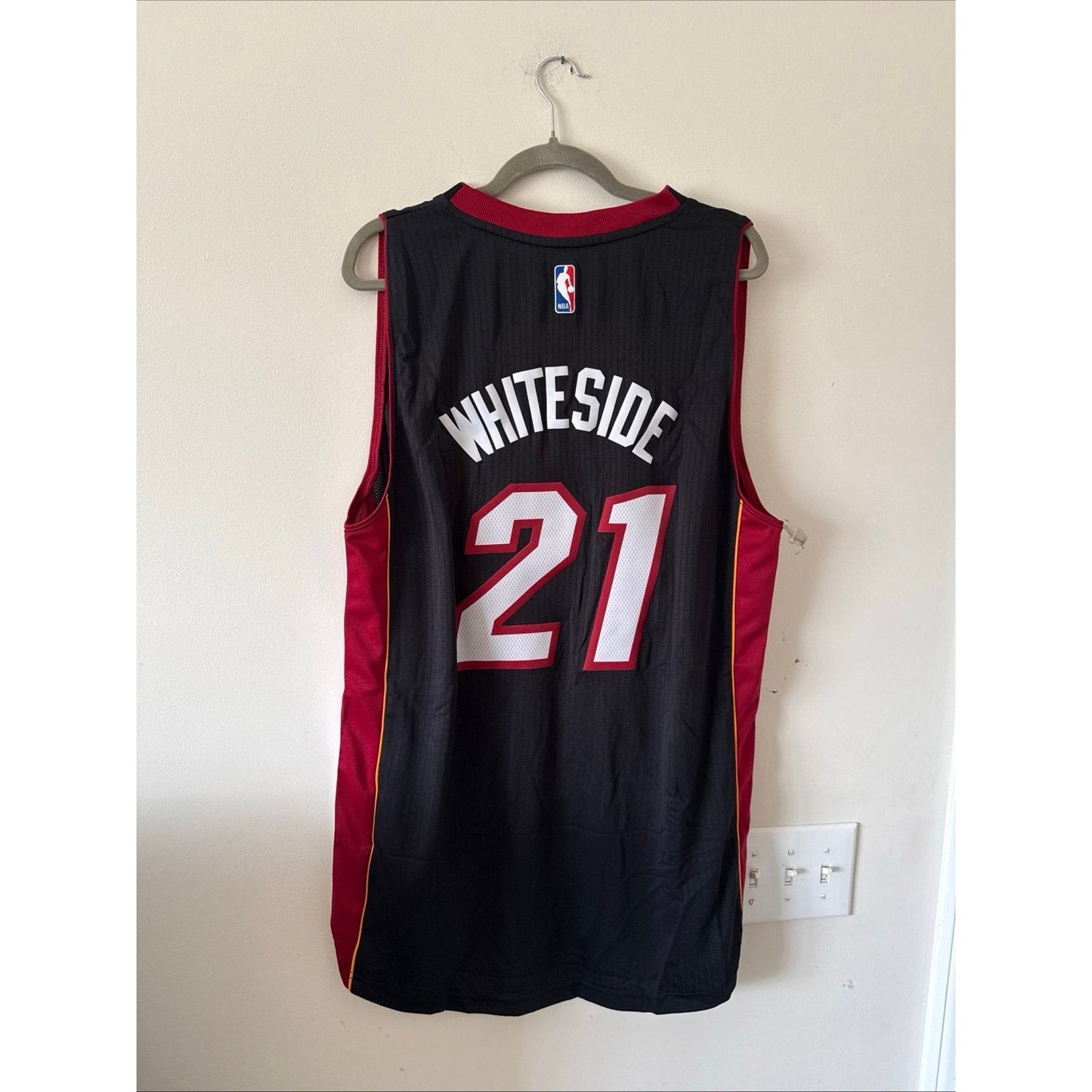 Men’s Adidas Hassan Whiteside 21 Miami Heat Black Jersey Size XL+2 - NWT - Kyle’s Football Cards