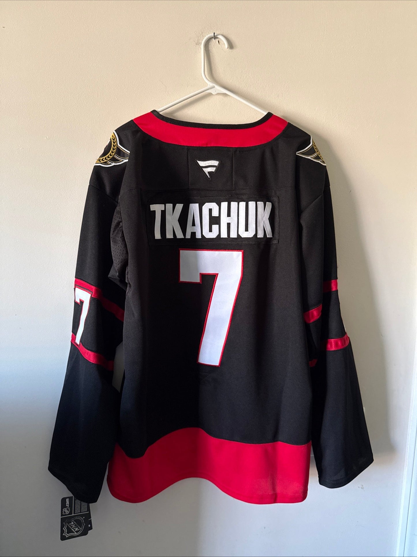 Men’s Fanatics Brady Tkachuk 7 Ottawa Senators NHL Jersey Sz 54 - NWT RARE - Kyle’s Football Cards