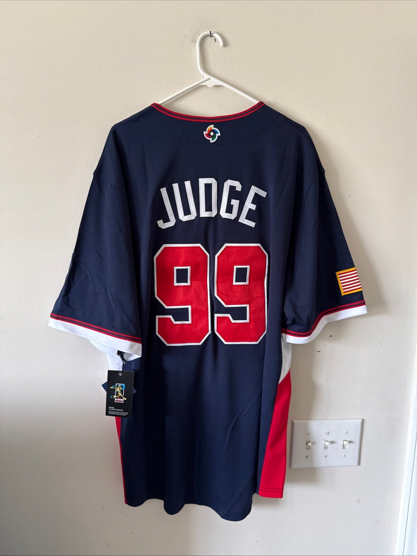 Men’s Nike Aaron Judge 99 Team USA 2026 World Baseball Classic Jersey Sz XL RARE - Kyle’s Football Cards