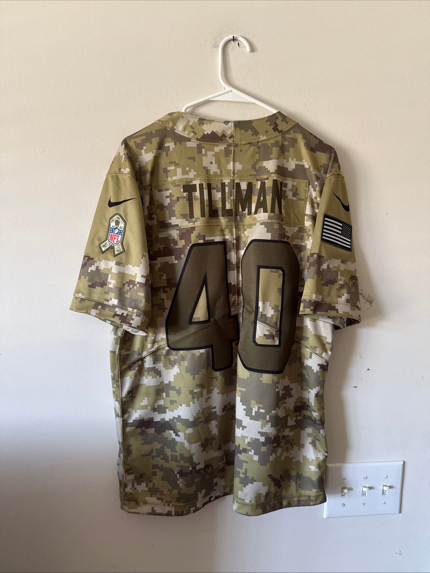 Men’s Nike Arizona Cardinals Pat Tillman 40 Salute to Service Jersey Sz M RARE - Kyle’s Football Cards