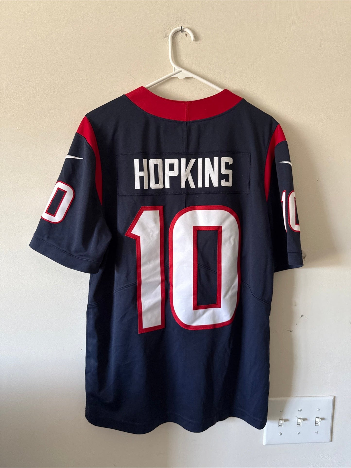 Men’s Nike DeAndre Hopkins 10 Houston Texans Vapor Limited Jersey Sz M - RARE - Kyle’s Football Cards