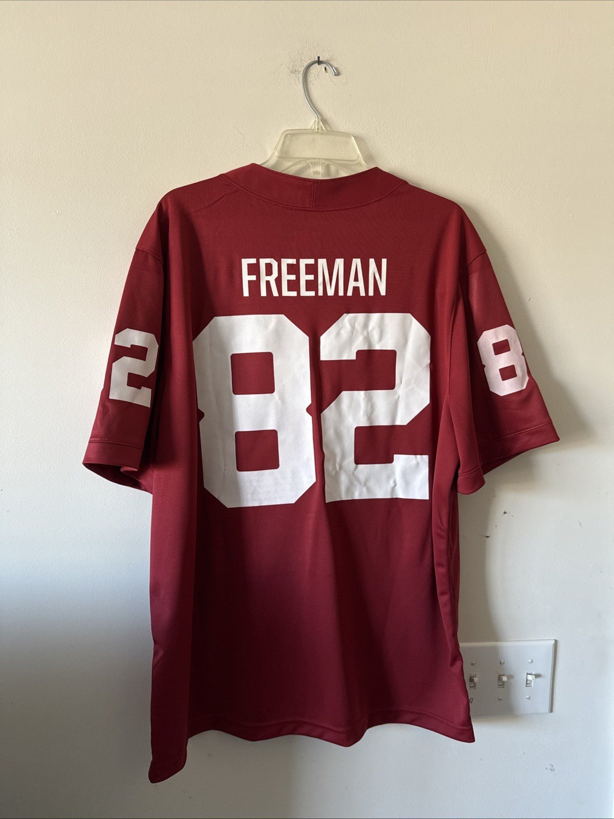 Men’s Nike Gavin Freeman 82 Oklahoma Sooners Football Jersey Sz XL - NWT RARE - Kyle’s Football Cards