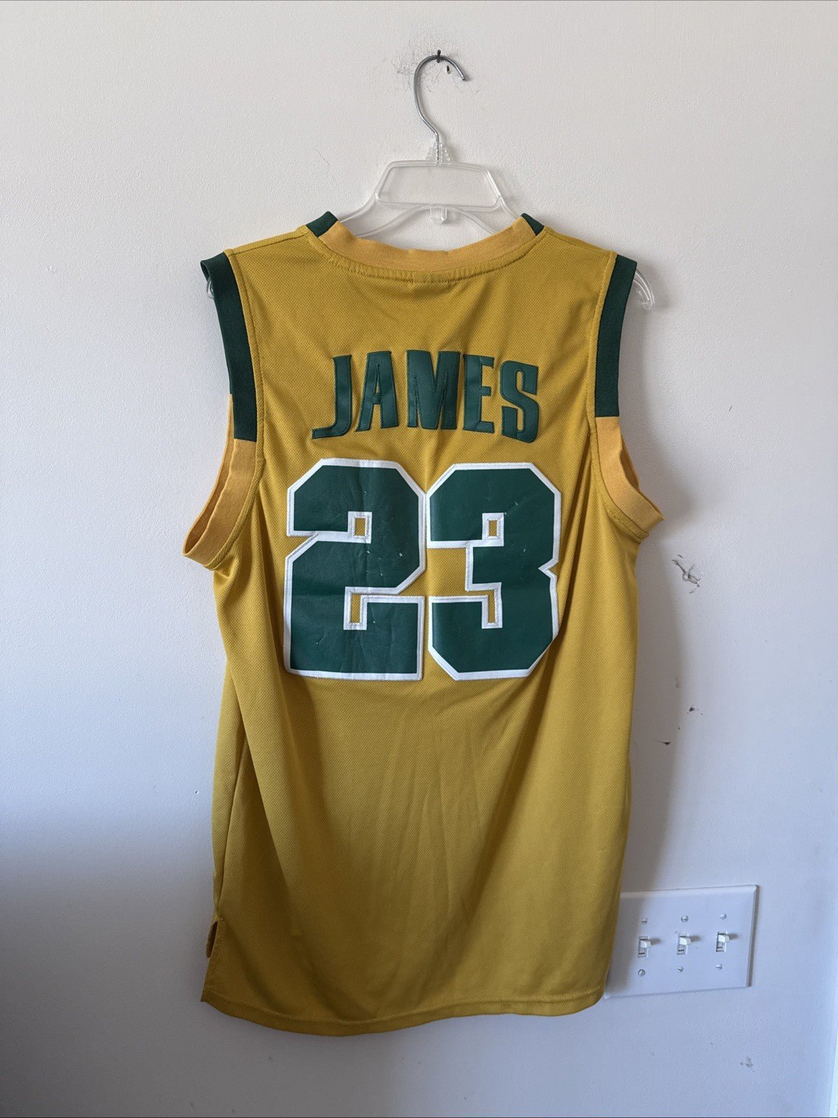 Men’s Nike LeBron James 23 St. Vincent - St. Mary HS Jersey Sz 48 - RARE - Kyle’s Football Cards