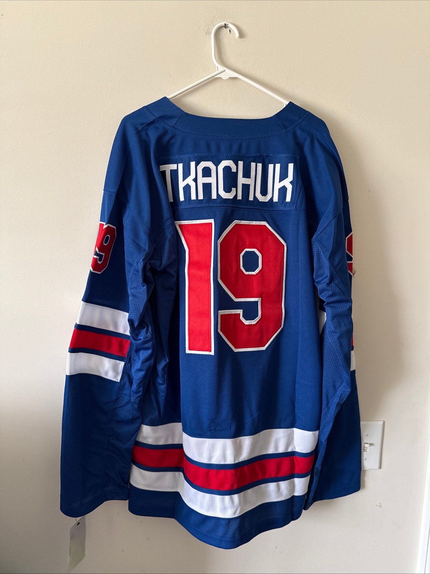 Men’s Nike Matthew Tkachuk 19 Team USA 2026 Winter Olympics Jersey Size XL RARE - Kyle’s Football Cards