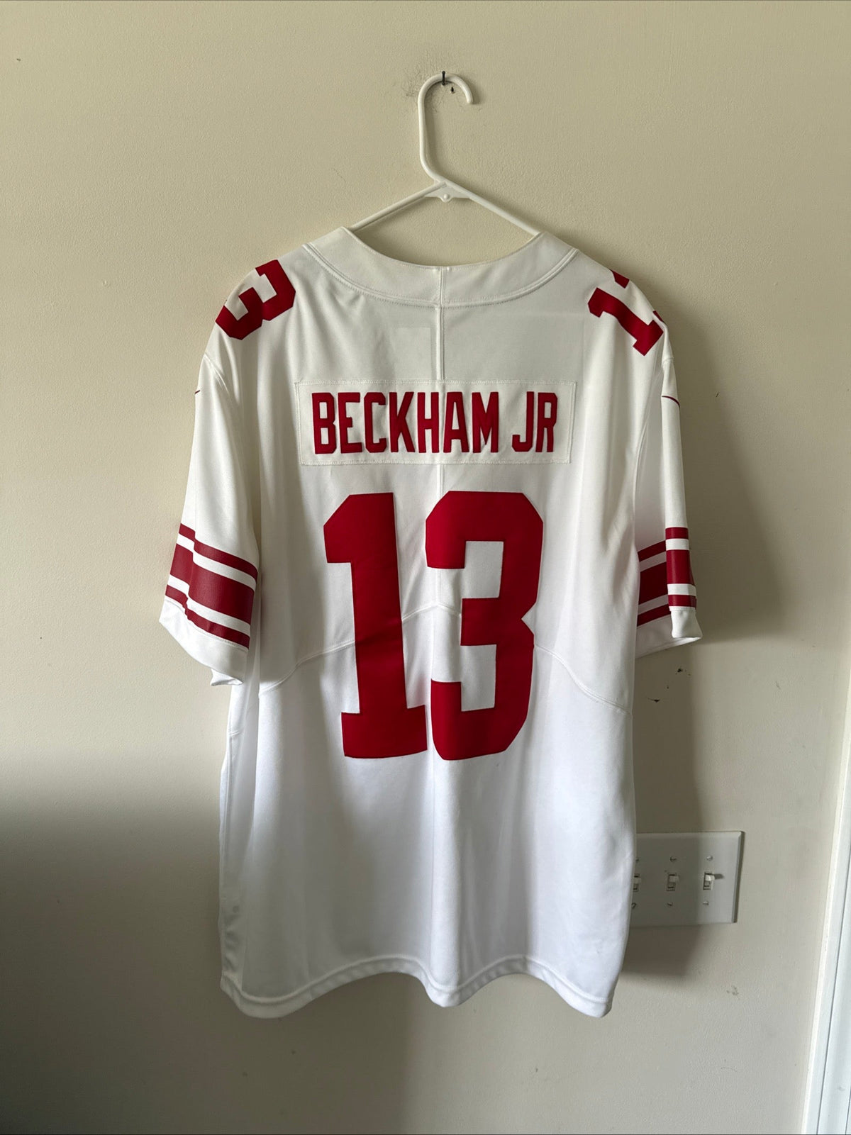 Men's Nike Odell Beckham Jr 13 NY Giants Vapor Lmtd NFL Jersey Sz 2XL - RARE - Kyle’s Football Cards