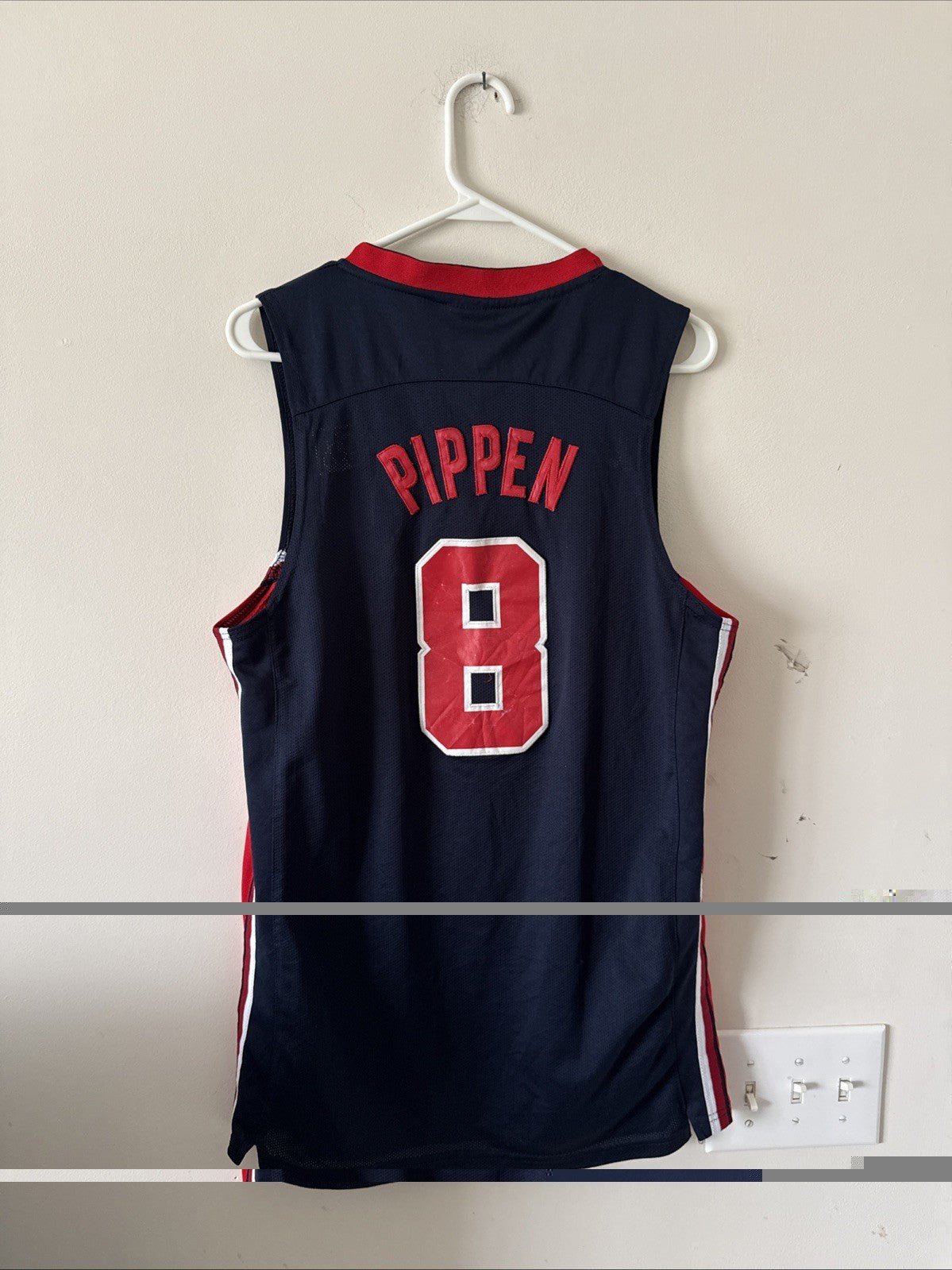 Men’s Nike Scottie Pippen #8 1992 Dream Team USA CD Edition Jersey Sz M - RARE - Kyle’s Football Cards
