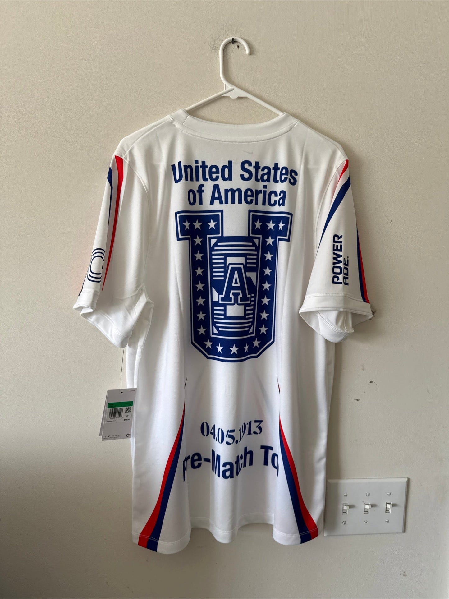 Men’s Nike USA x Virgil Abloh Archive World VAA Cup 2026 Pre-Match Top Sz XL NWT - Kyle’s Football Cards