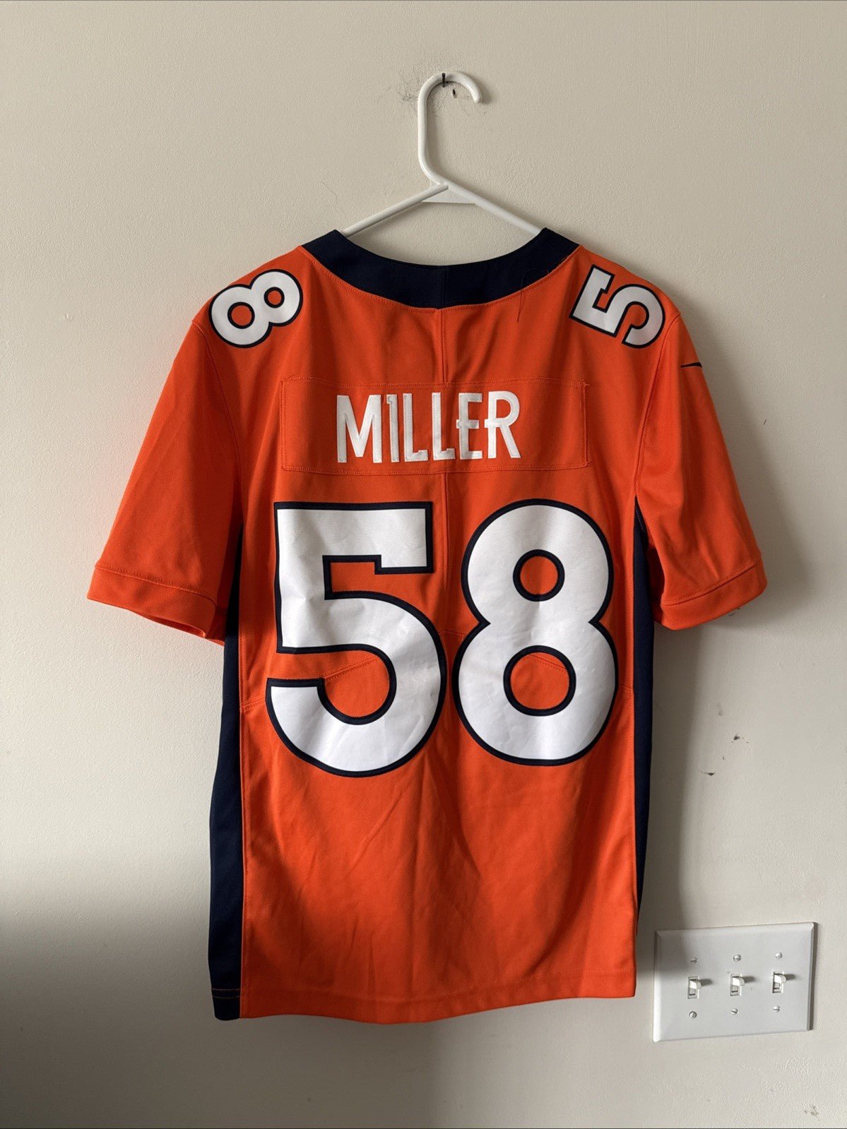 Men’s Nike Von Miller #58 Denver Broncos Vapor Limited Jersey Sz S - Orange RARE - Kyle’s Football Cards