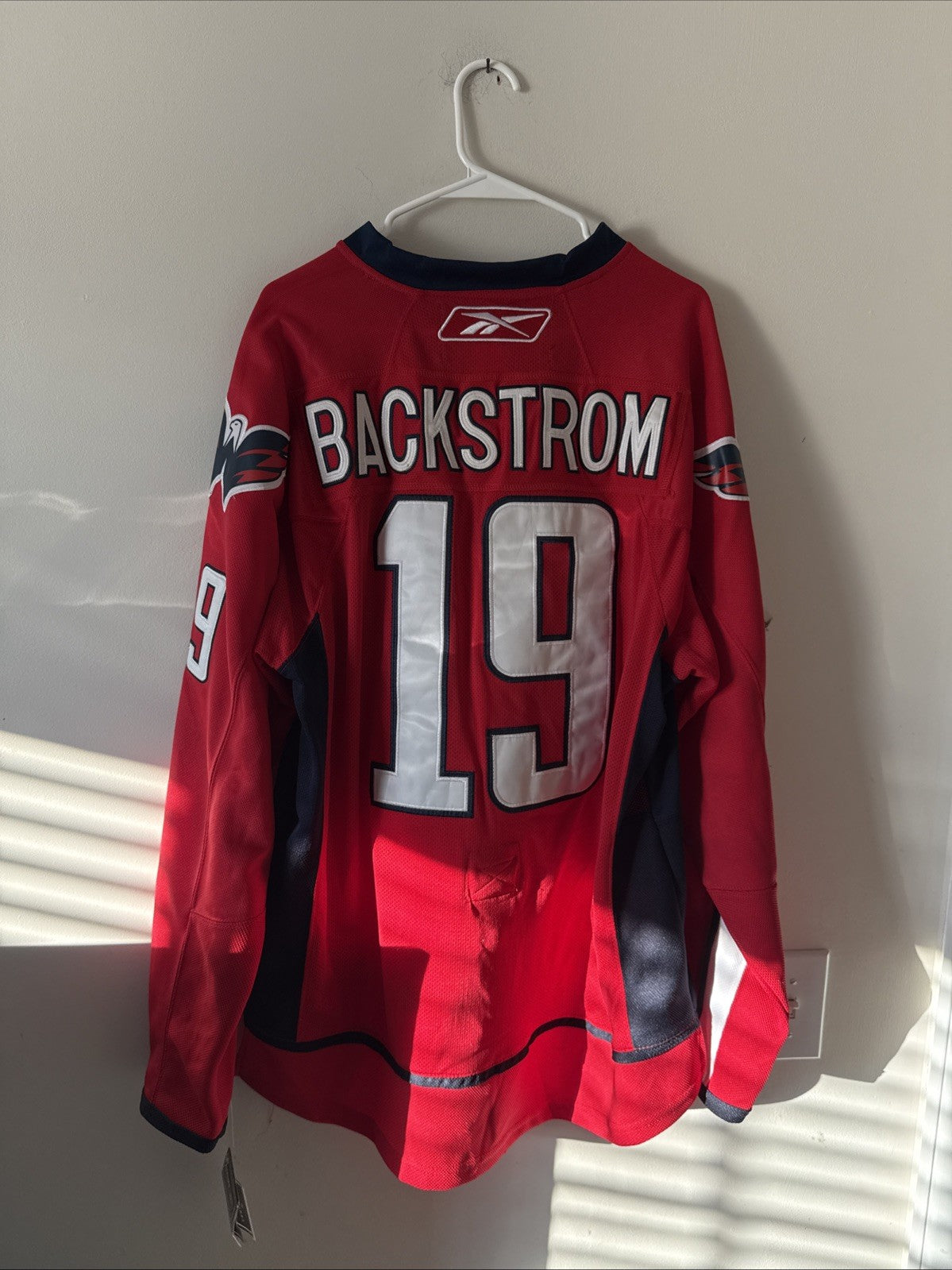 Men’s Reebok Nicklas Backstrom #19 Washington Capitals NHL Jersey Sz 52 NWT RARE