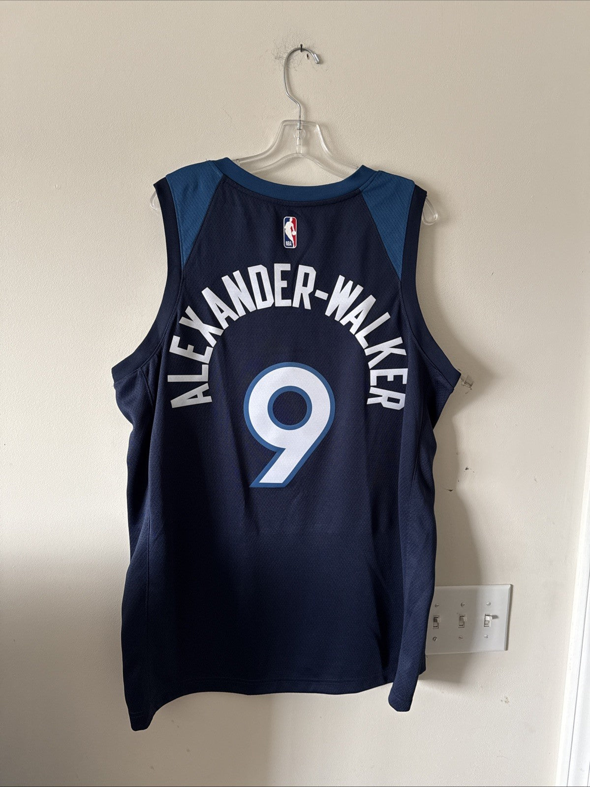 Men’s Nike Nickeil Alexander-Walker #9 Minnesota Timberwolves Jersey Sz 52 - NWT