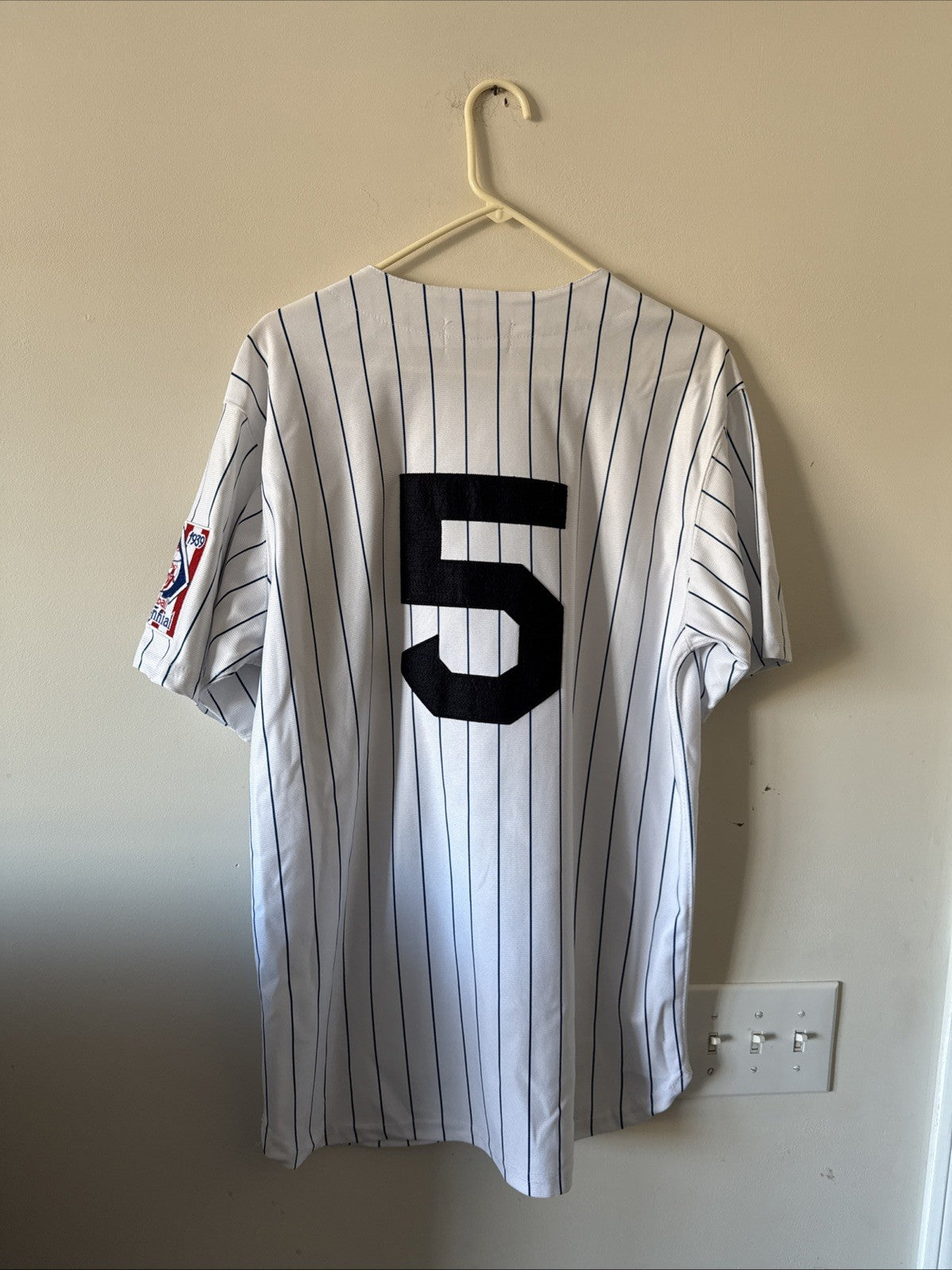 Men’s Mitchell & Ness Joe Dimaggio #5 1939 New York Yankees Jersey Sz 48 - RARE