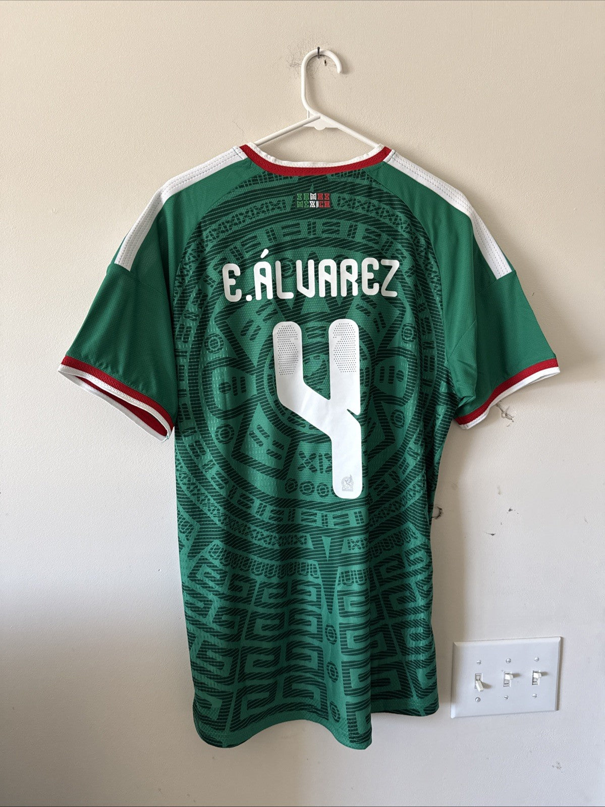 Men’s adidas Edson Alvarez #4 Mexico 2026 Authentic Home Jersey Sz XL - NWT RARE