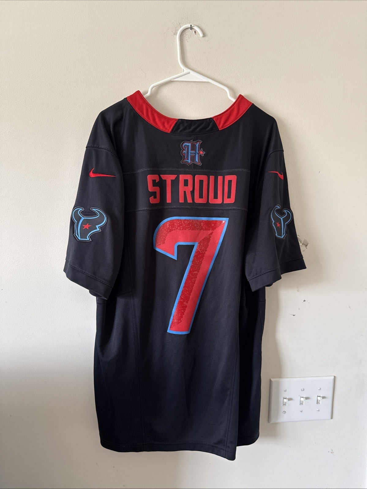 Men’s Nike CJ Stroud #7 Houston Texans Vapor Limited Alt NFL Jersey Sz XL - RARE