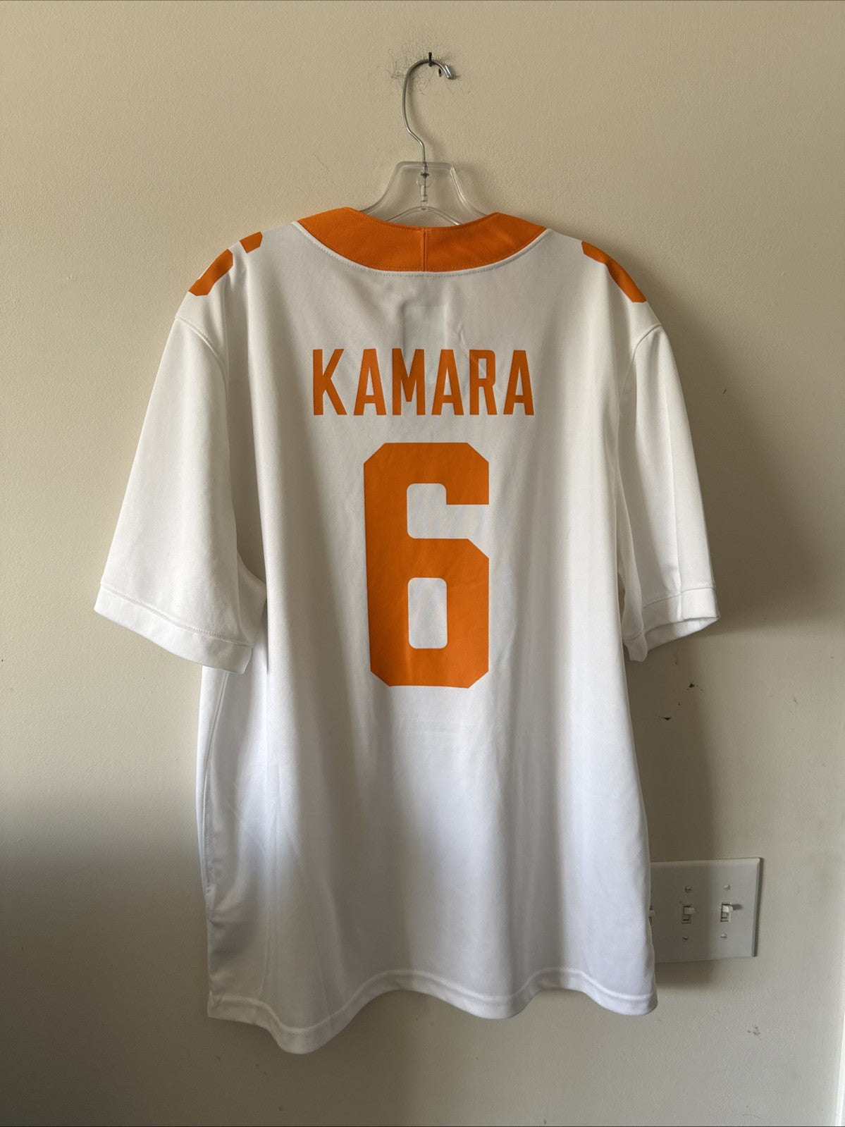 Men’s Nike Tennessee Volunteers Alvin Kamara #6 Alumni Jersey Sz XL White RARE
