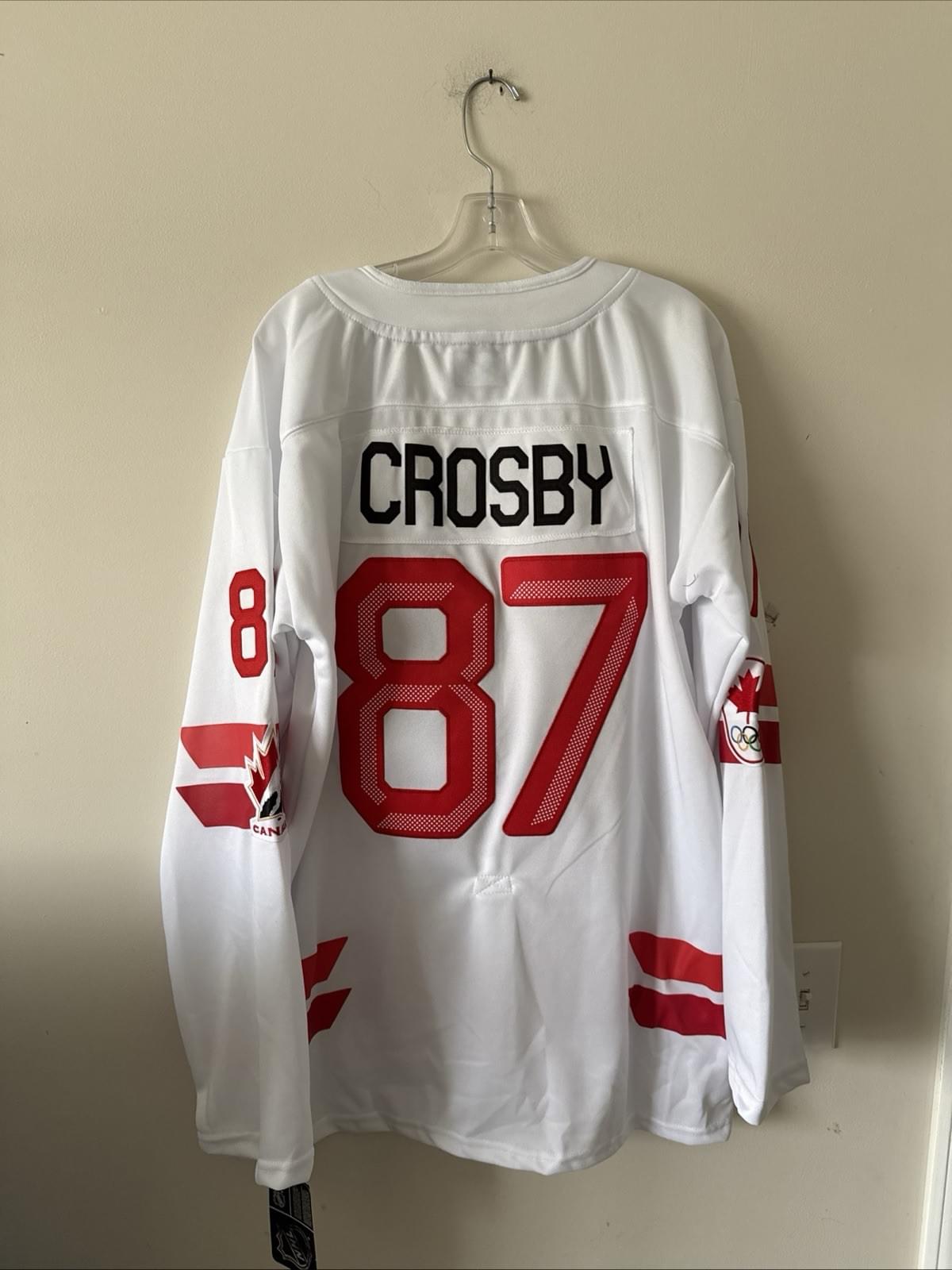 Men’s Bauer Sidney Crosby #87 Team Canada 2026 Olympics Jersey Sz XL - NWT RARE