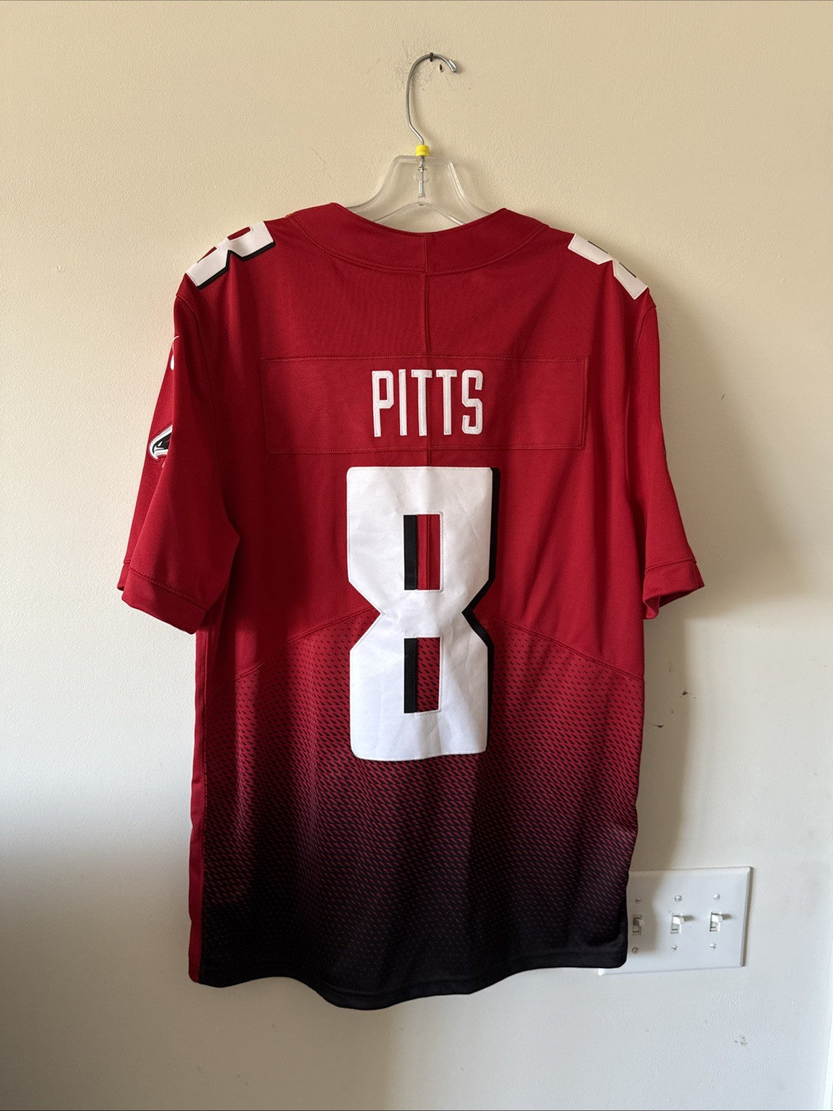 Men’s Nike Kyle Pitts #8 Atlanta Falcons Alternate Vapor Lmtd Jersey Sz L - RARE