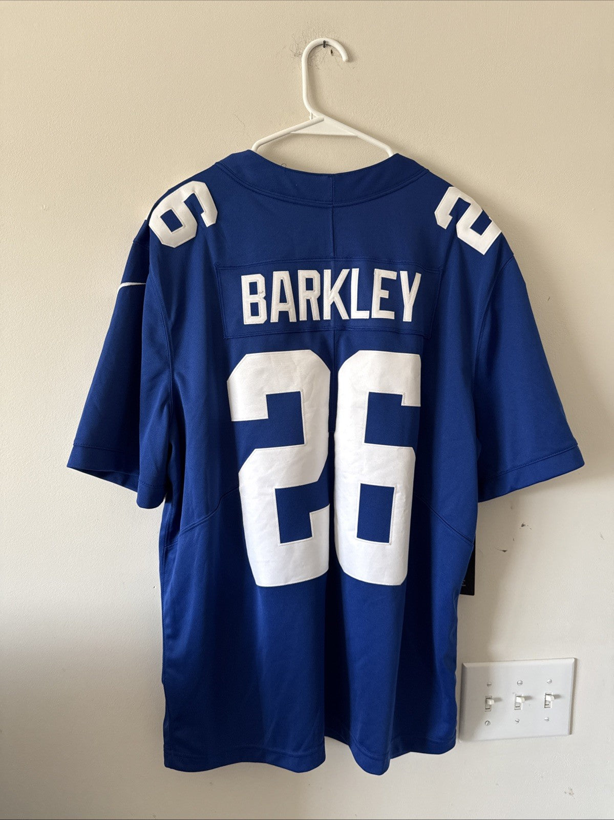 Men’s Nike Saquon Barkley #26 New York Giants Vapor Lmtd Jersey Sz XL - NWT RARE