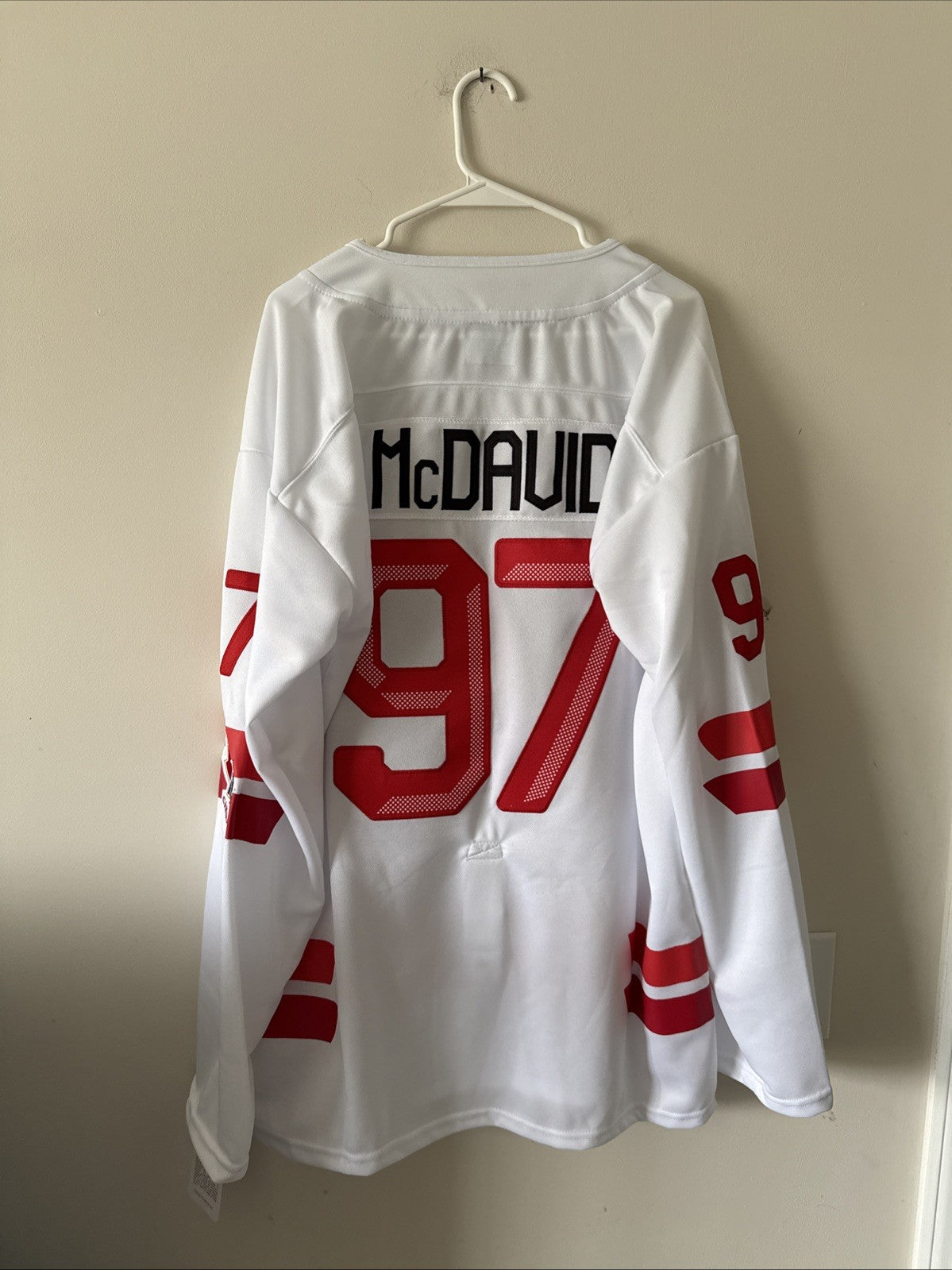 Men’s Bauer Connor McDavid #97 Team Canada 2026 Olympics Jersey Sz XL - NWT RARE