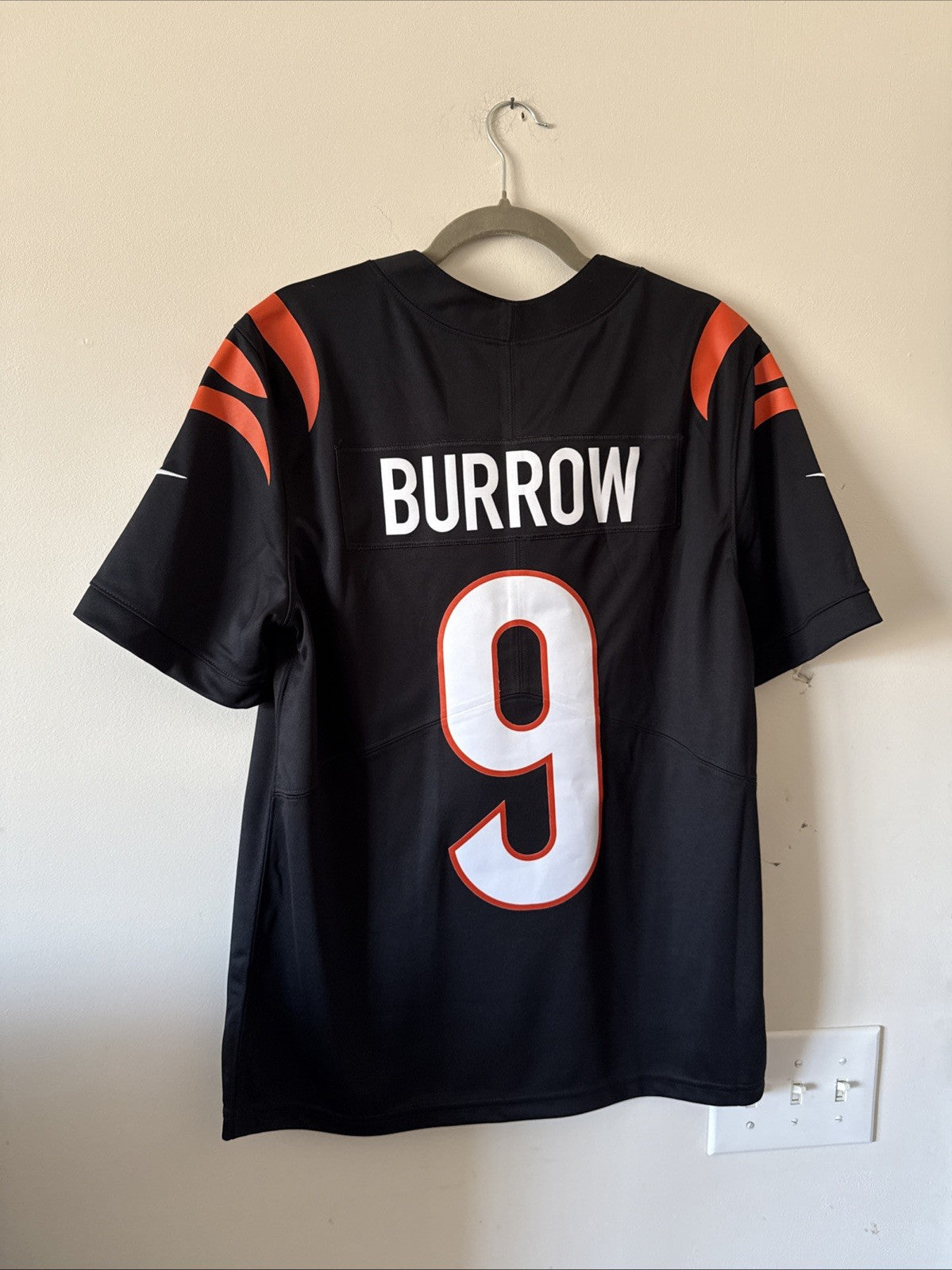 Men’s Nike Joe Burrow #9 Cincinnati Bengals Vapor Lmtd NFL Jersey Sz M - Black