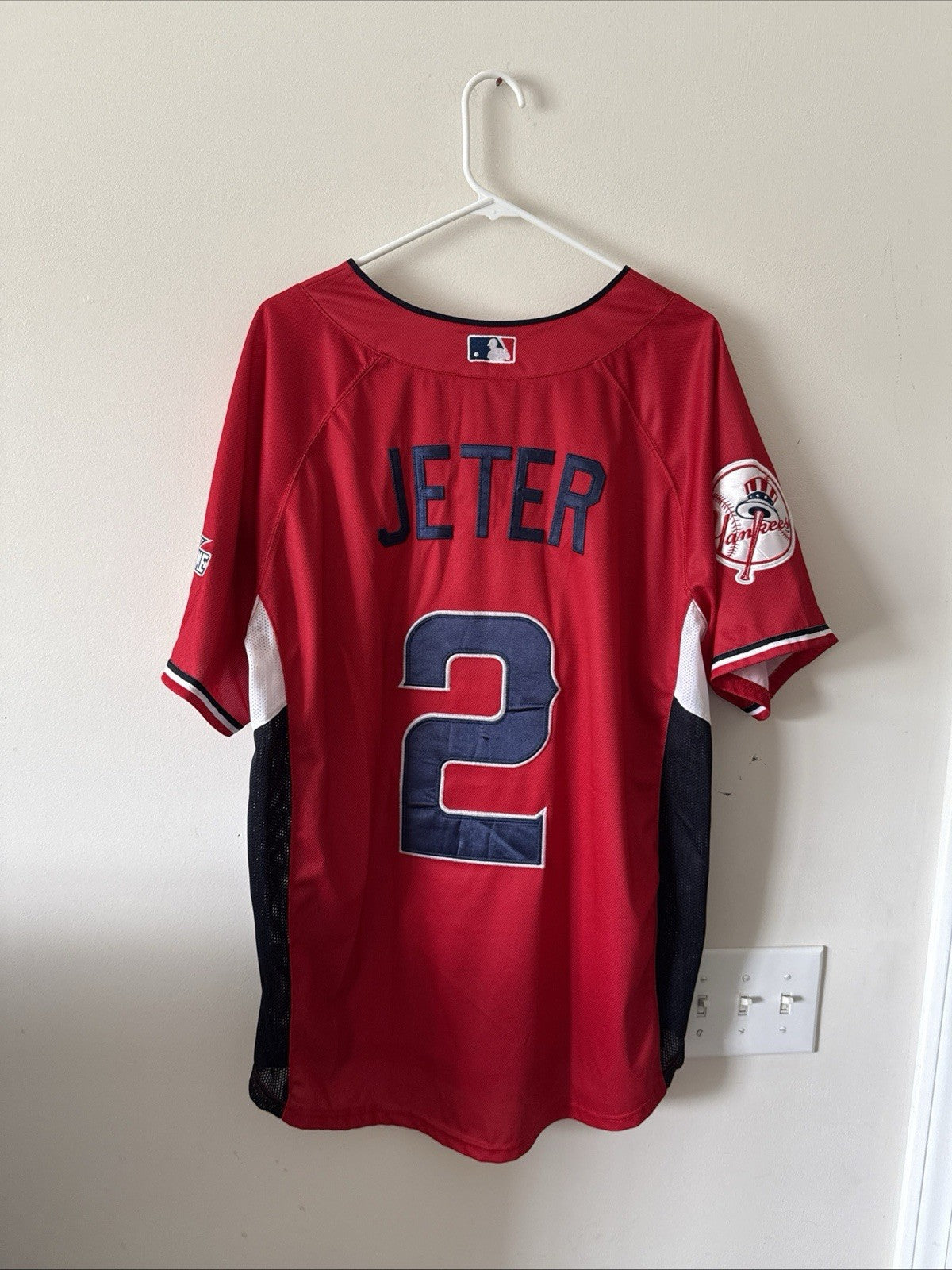 Men’s Majestic Authentic Derek Jeter 2010 All Star Jersey New York Yankees Sz 50