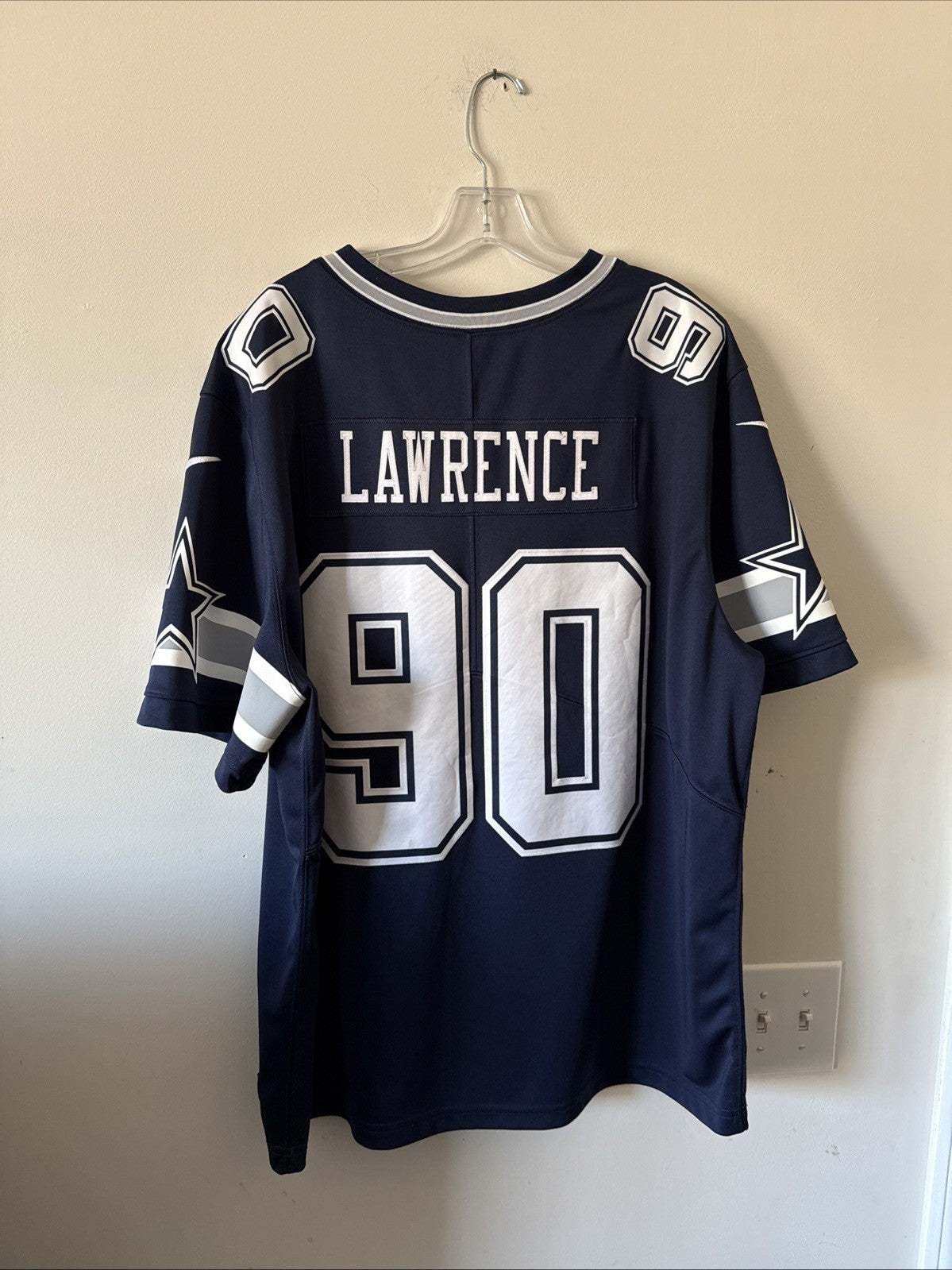Men’s Nike DeMarcus Lawrence #90 Dallas Cowboys Vapor Lmtd Jersey Sz 2XL - RARE