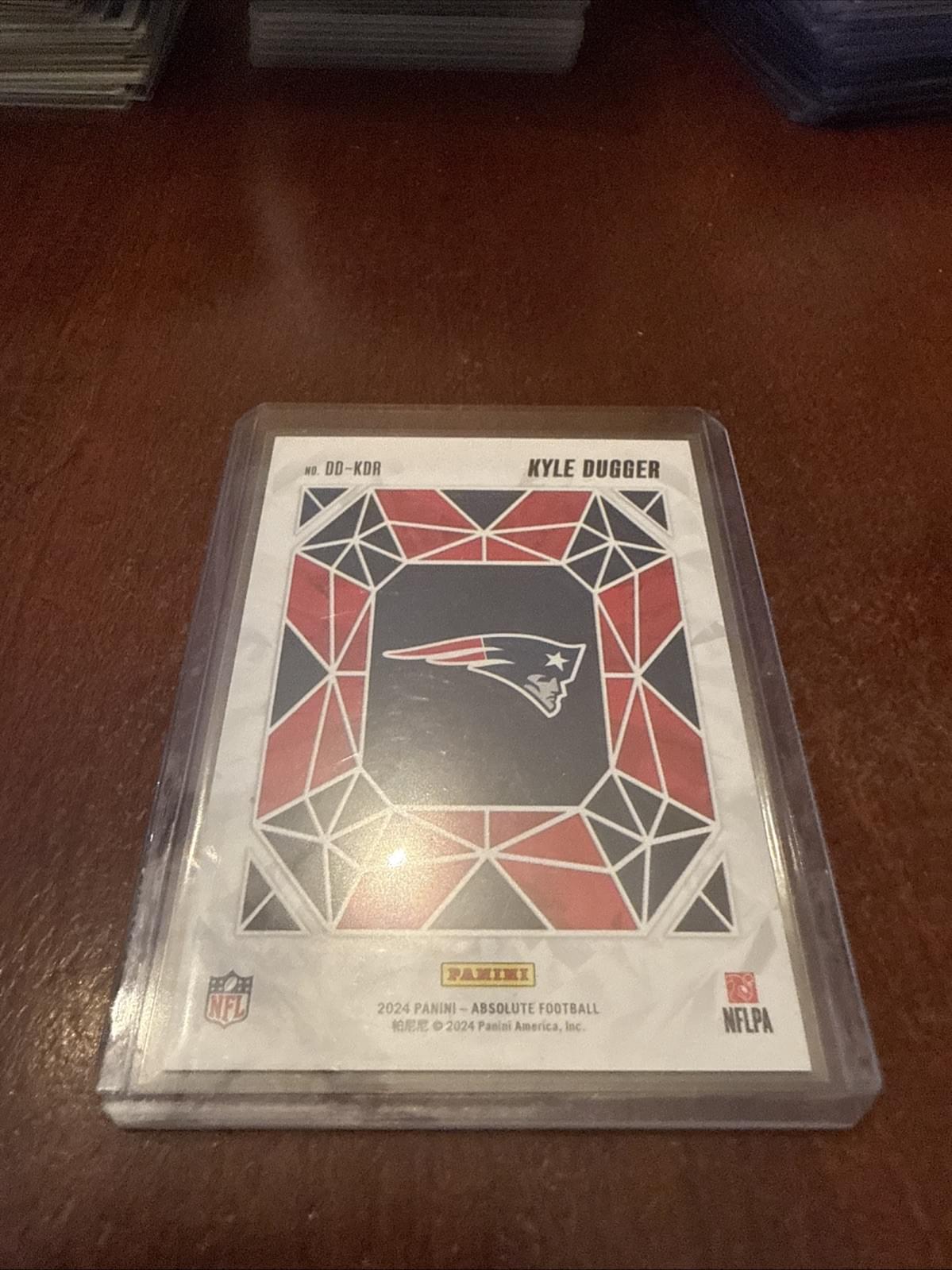 2024 Panini Absolute Draft Diamonds Red Spectrum /150 Kyle Dugger #DD-KDR