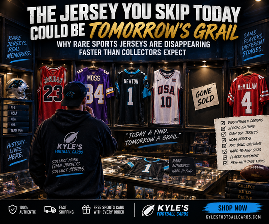 The Jersey You Skip Today Could Be Tomorrow’s Grail: Why Rare Sports Jerseys Are Disappearing Faster Than Collectors Expect