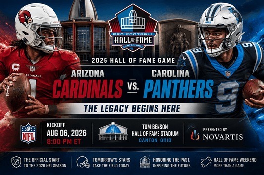 Arizona Cardinals vs. Carolina Panthers: Why the 2026 Hall of Fame Game Is the Perfect Start to Football Season - Kyle’s Football Cards