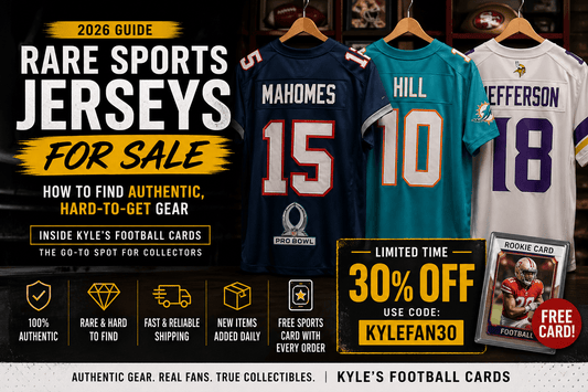 💎 Rare Sports Jerseys for Sale: How to Find Authentic, Hard-to-Get Gear (2026 Guide) - Kyle’s Football Cards