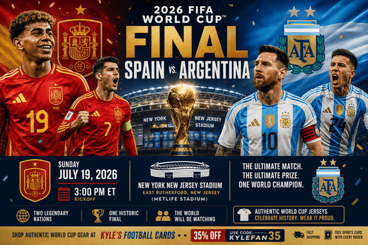 🏆 Spain vs. Argentina: The 2026 FIFA World Cup Final Is Here - Kyle’s Football Cards