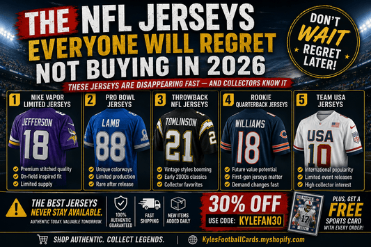 🚨 The NFL Jerseys Everyone Will Regret Not Buying in 2026 - Kyle’s Football Cards