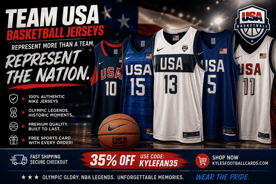 🇺🇸 Why Team USA Basketball Jerseys Are Among the Most Collectible in Sports - Kyle’s Football Cards