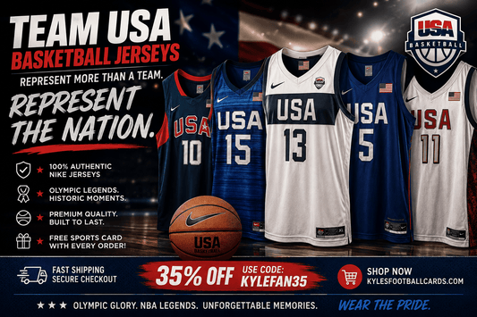 🇺🇸 Why Team USA Basketball Jerseys Are Among the Most Collectible in Sports - Kyle’s Football Cards