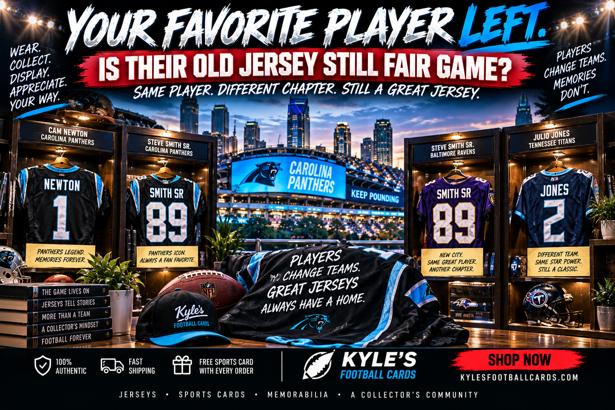 Your Favorite Player Left. Is Their Old Jersey Still Fair Game? - Kyle’s Football Cards
