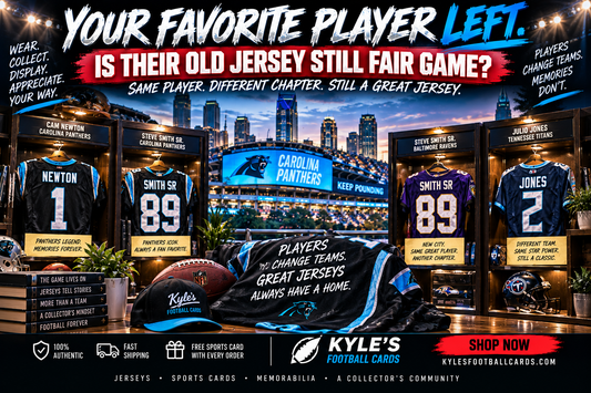 Your Favorite Player Left. Is Their Old Jersey Still Fair Game? - Kyle’s Football Cards