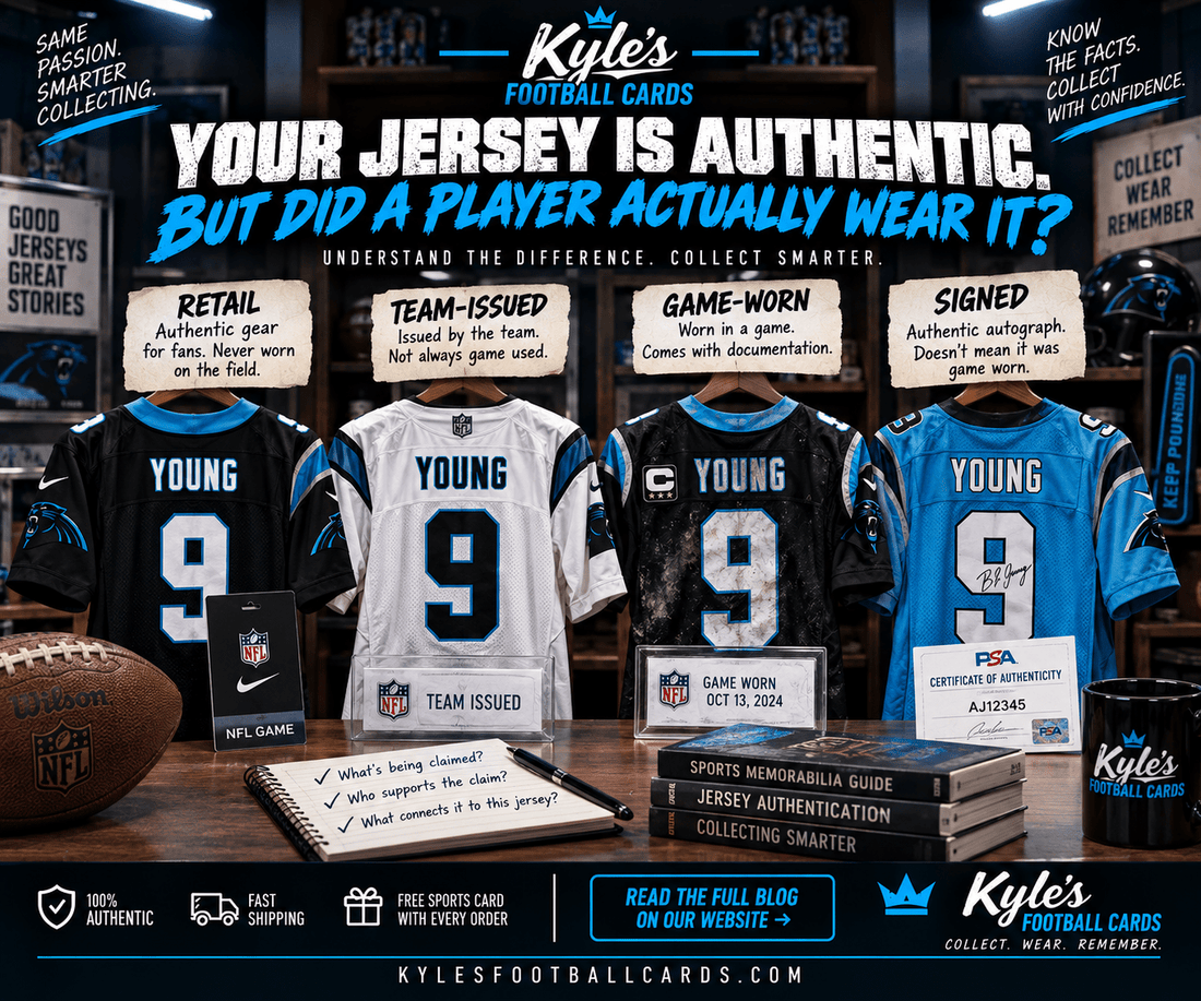 Your Jersey Is Authentic. But Did a Player Actually Wear It? - Kyle’s Football Cards