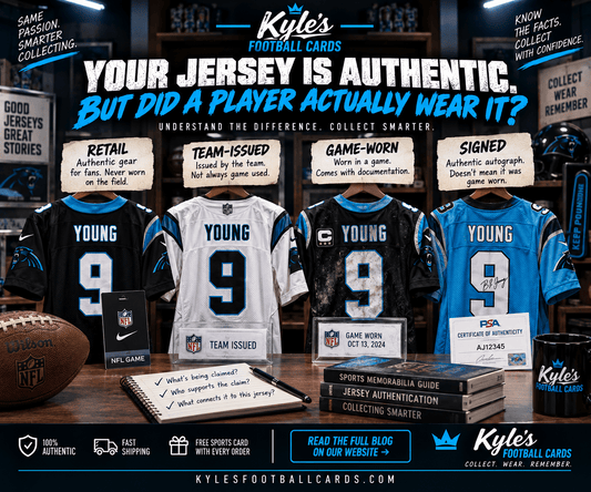 Your Jersey Is Authentic. But Did a Player Actually Wear It? - Kyle’s Football Cards