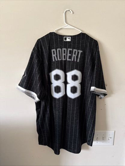 Men’s Nike Luis Robert #88 Chicago White Sox City Connect MLB Jersey Sz XL RARE