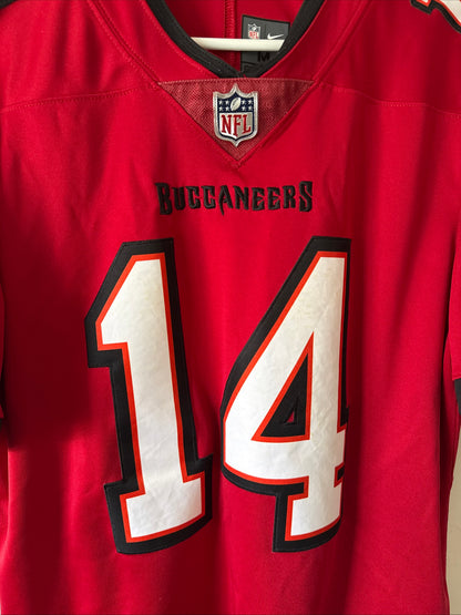 Men's Nike Chris Godwin #14 Tampa Bay Buccaneers Vapor Lmtd Jersey Sz M - RARE