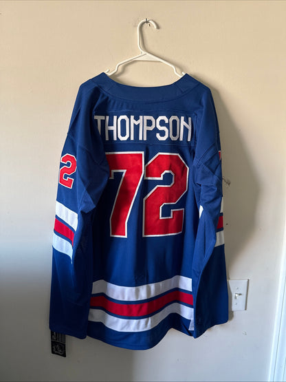 Men’s Nike Tage Thompson #72 Team USA 2026 Winter Olympics Jersey Size L - RARE